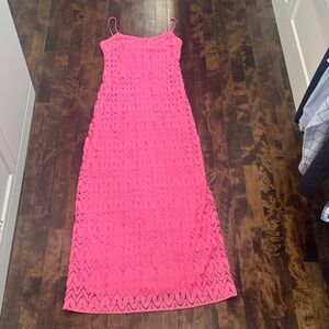 Lilly Pulitzer Pink Maxi Dress